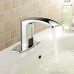 Tap Contemporary Centerset Touch/Touchless with Brass Valve Hands free One Hole for Chrome   Bathroom Sink Faucet - B0777LL45V